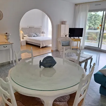 Ferienwohnung Juan Les Pins Charming Exterior foto
